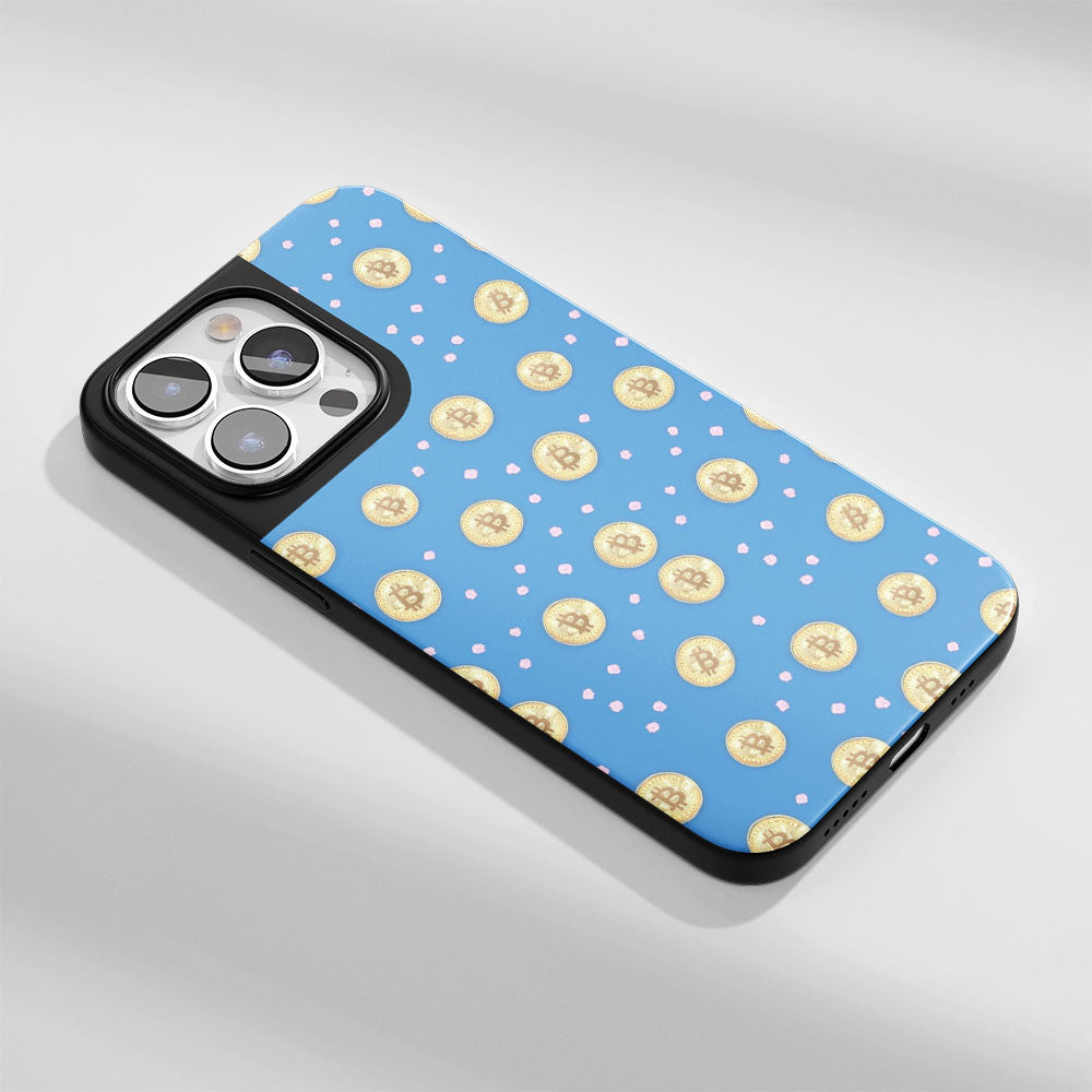 Industry-Level Tough Matte BTC (Bitcoin) iPhone Case