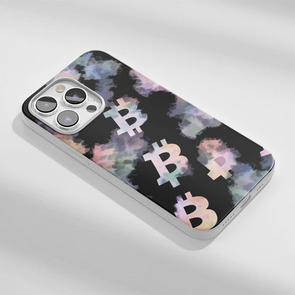 Latest 3rd-Generation Crystal Tough Glossy BTC (Bitcoin) iPhone Case