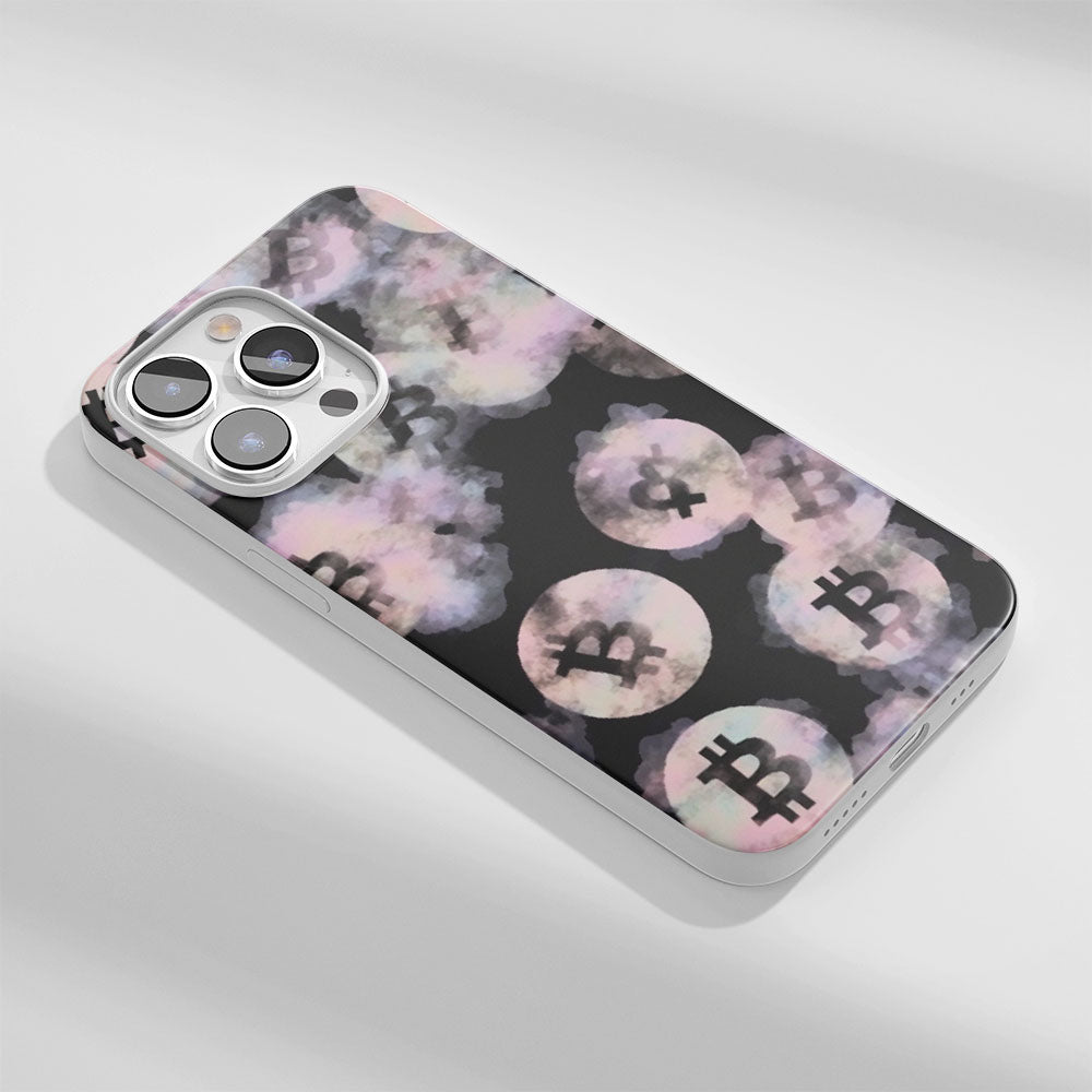 Latest 3rd-Generation Crystal Tough Glossy BTC (Bitcoin) iPhone Case