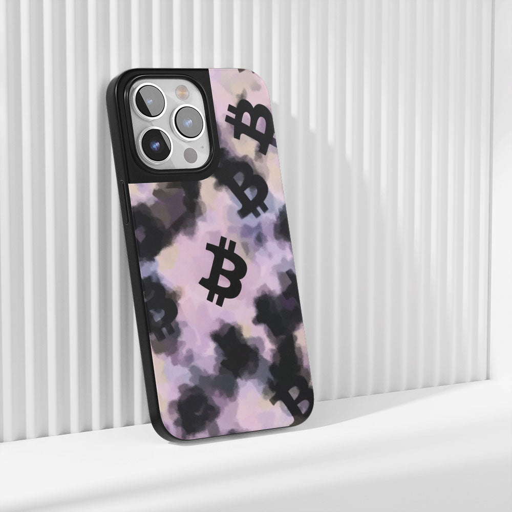 工業級堅韌霧面 BTC（比特幣）iPhone 手機殼