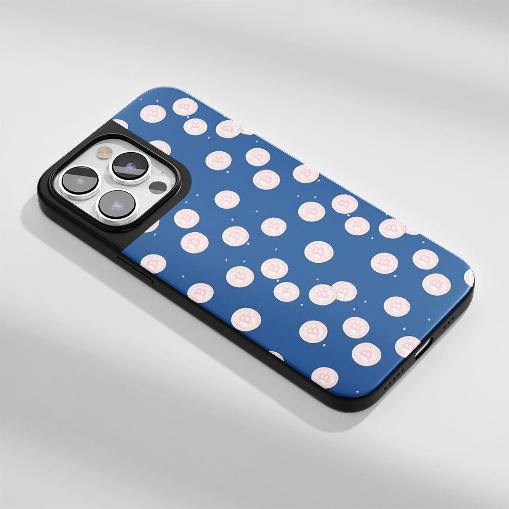 Industry-Level Tough Matte BTC (Bitcoin) iPhone Case