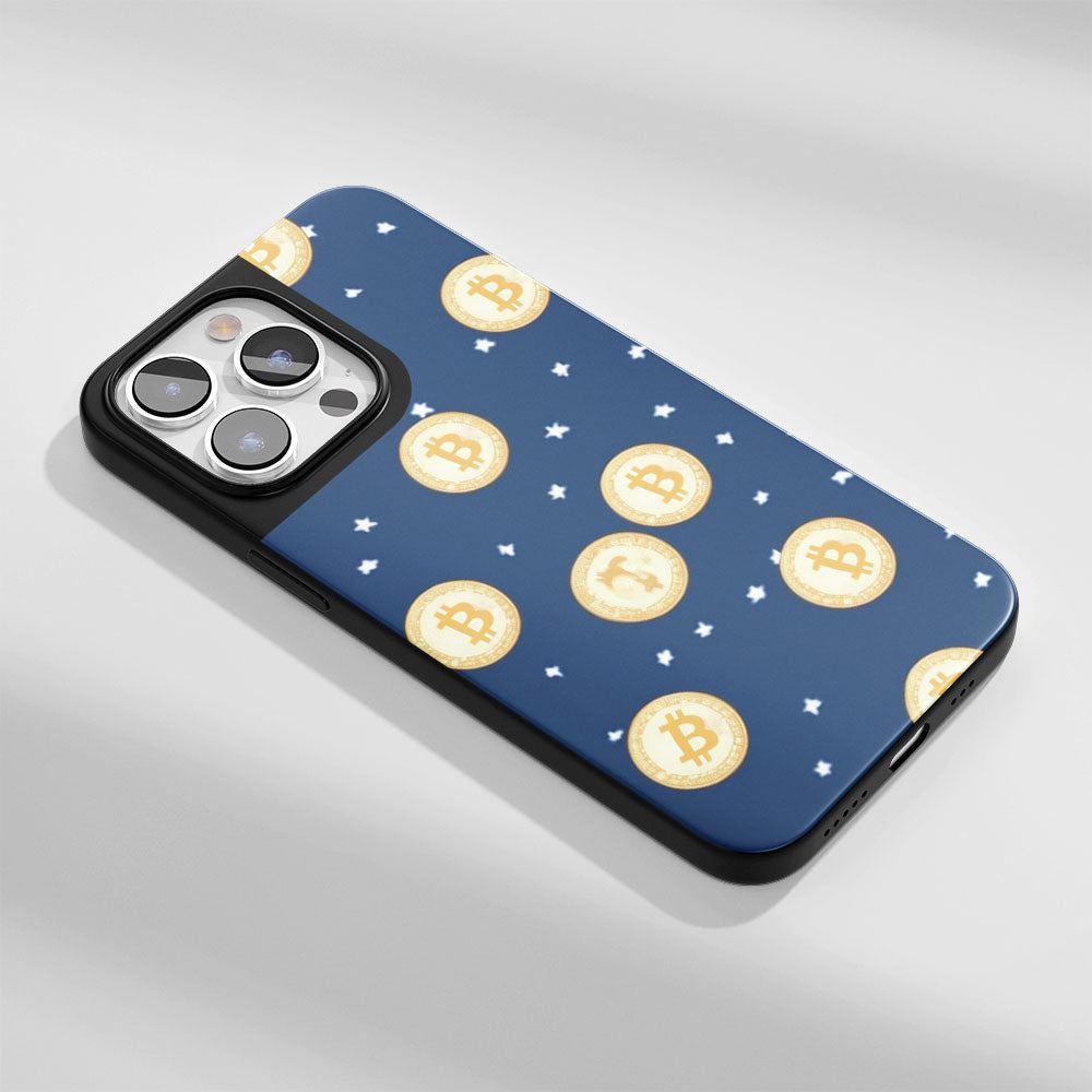 Industry-Level Tough Matte BTC (Bitcoin) iPhone Case