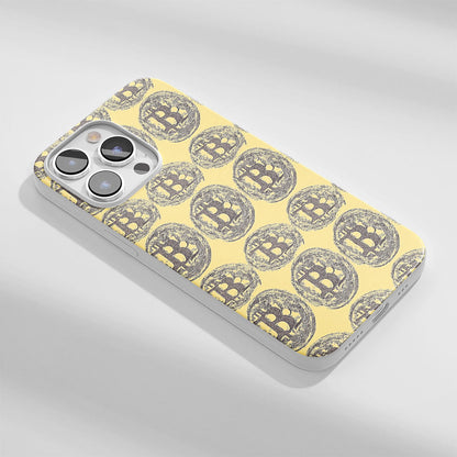 Latest 3rd-Generation Crystal Tough Glossy BTC (Bitcoin) iPhone Case