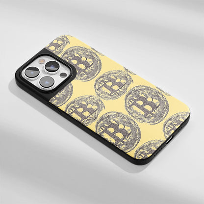 Industry-Level Tough Matte BTC (Bitcoin) iPhone Case