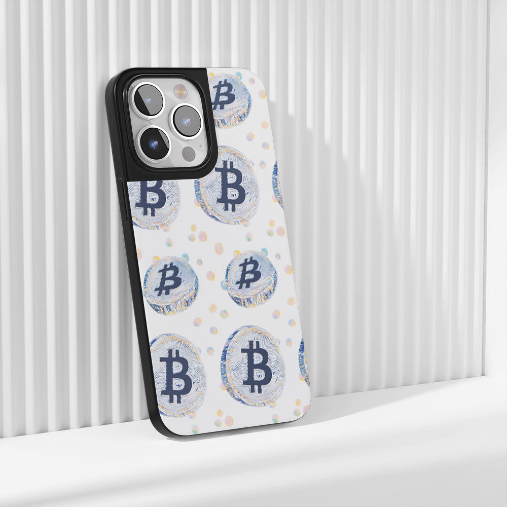 工業級堅韌霧面 BTC（比特幣）iPhone 手機殼