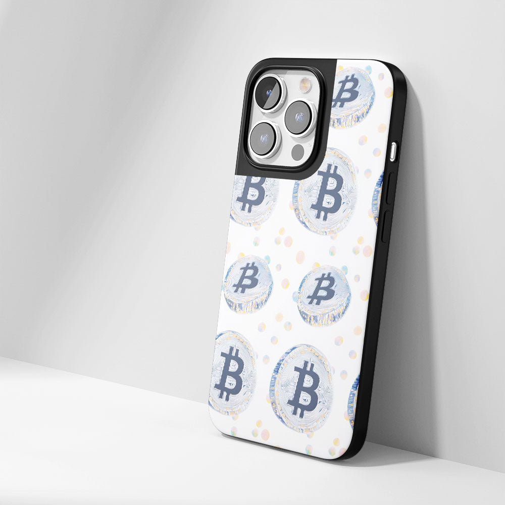 工業級堅韌霧面 BTC（比特幣）iPhone 手機殼