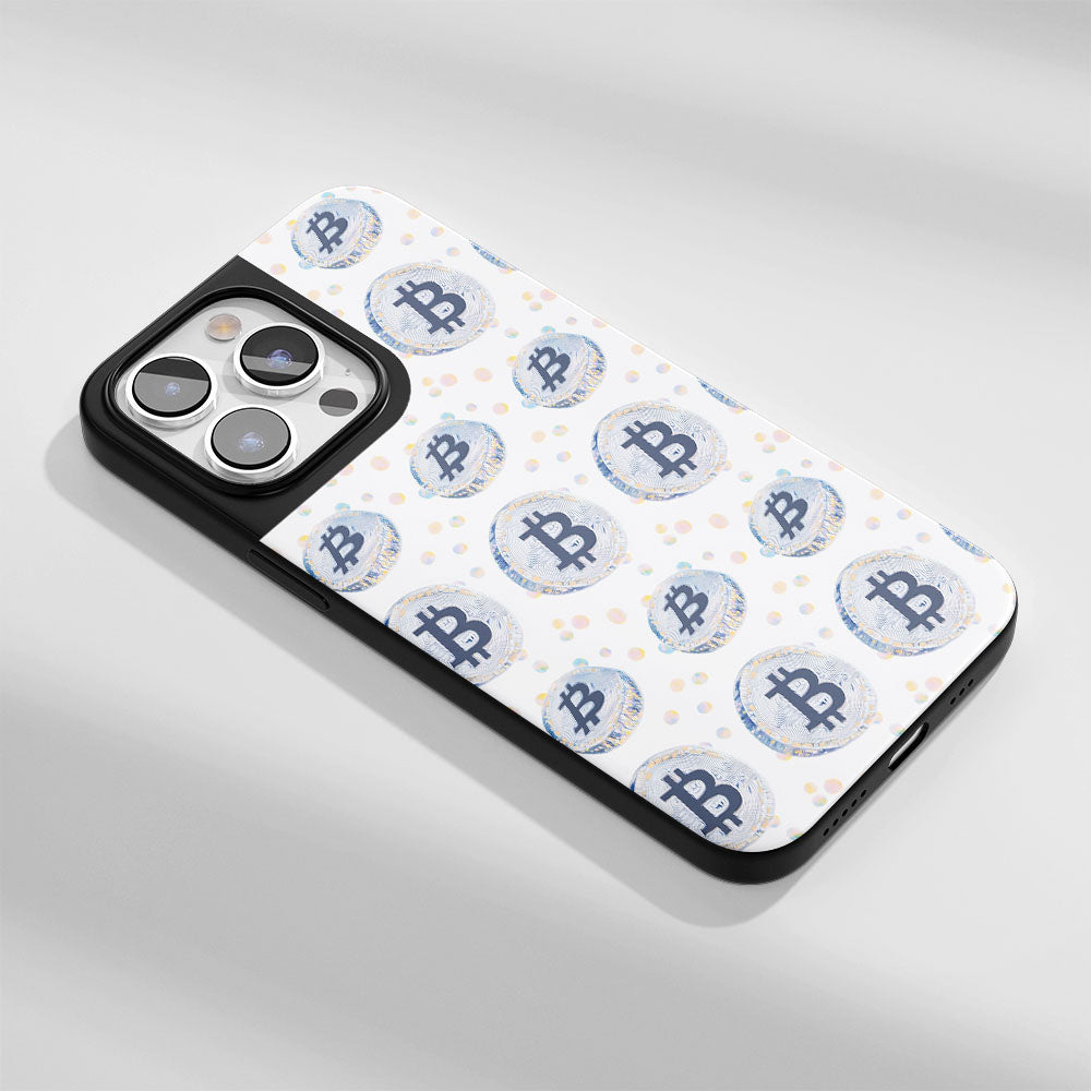 Industry-Level Tough Matte BTC (Bitcoin) iPhone Case