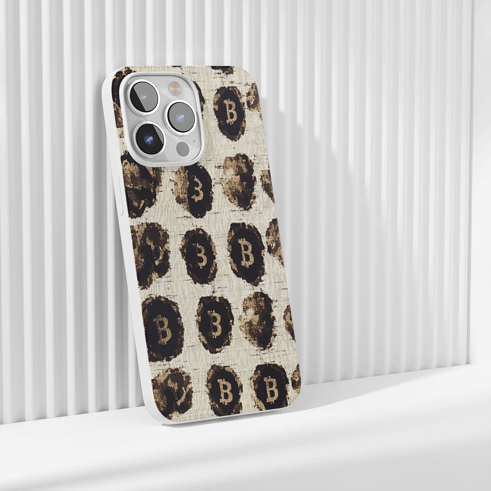 Latest 3rd-Generation Crystal Tough Glossy BTC (Bitcoin) iPhone Case