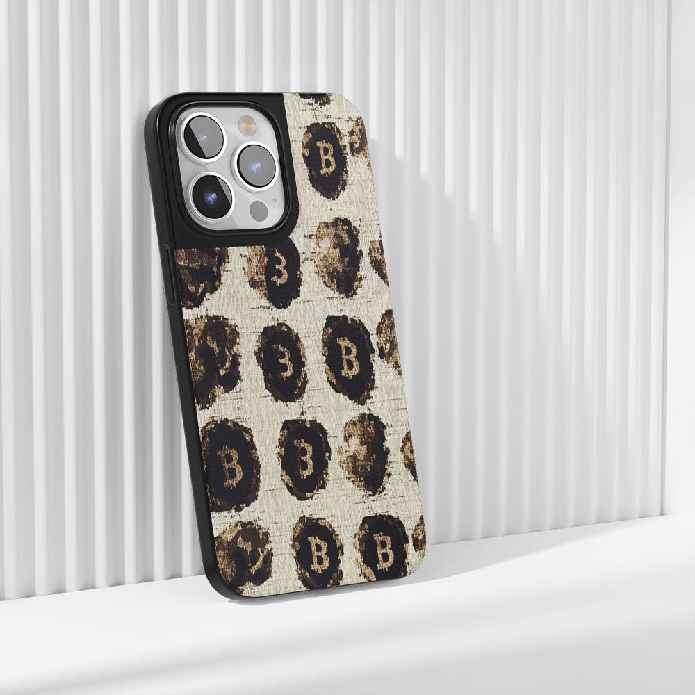 工業級堅韌霧面 BTC（比特幣）iPhone 手機殼