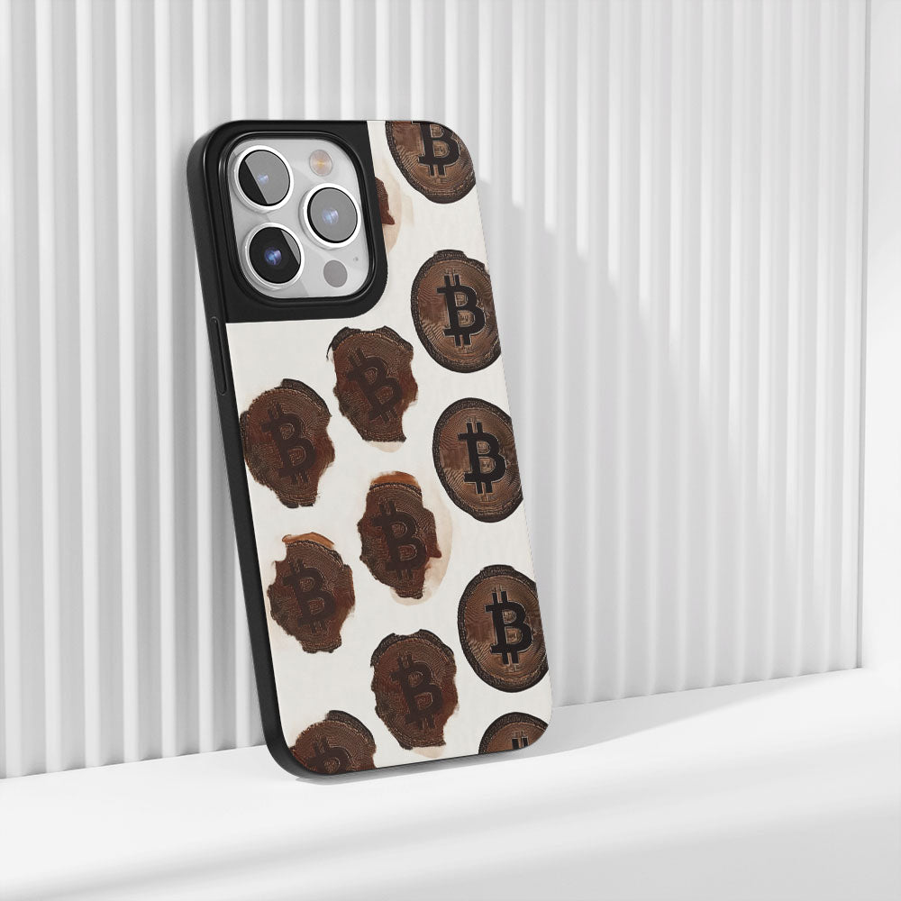 Industry-Level Tough Matte BTC (Bitcoin) iPhone Case