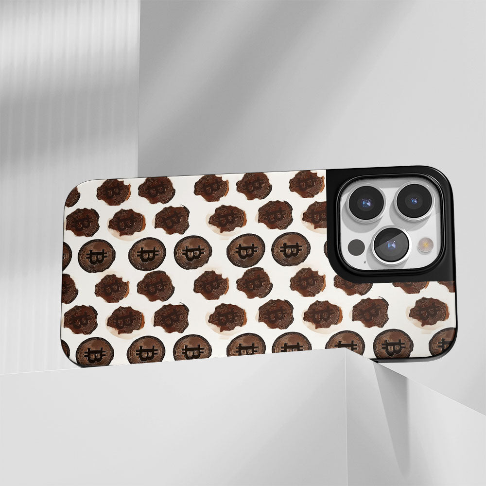 Industry-Level Tough Matte BTC (Bitcoin) iPhone Case