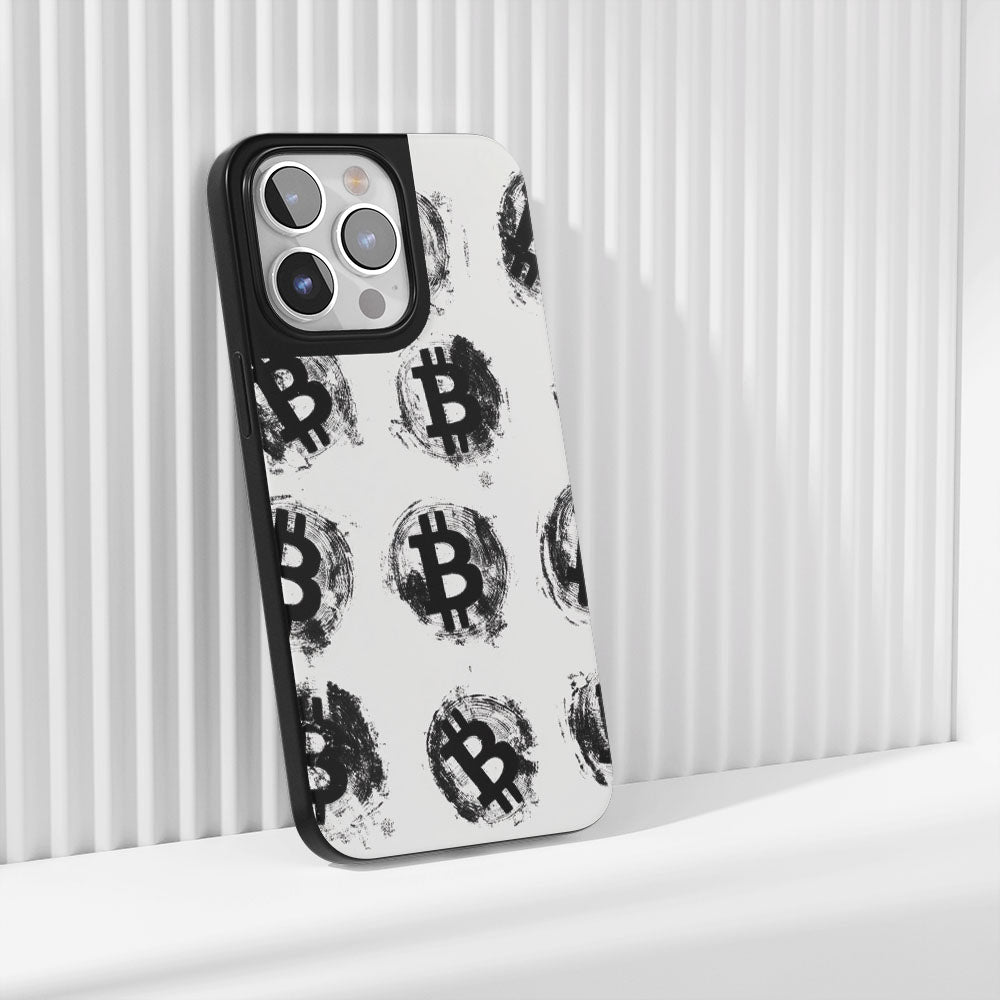 Industry-Level Tough Matte BTC (Bitcoin) iPhone Case