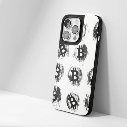 工業級堅韌霧面 BTC（比特幣）iPhone 手機殼