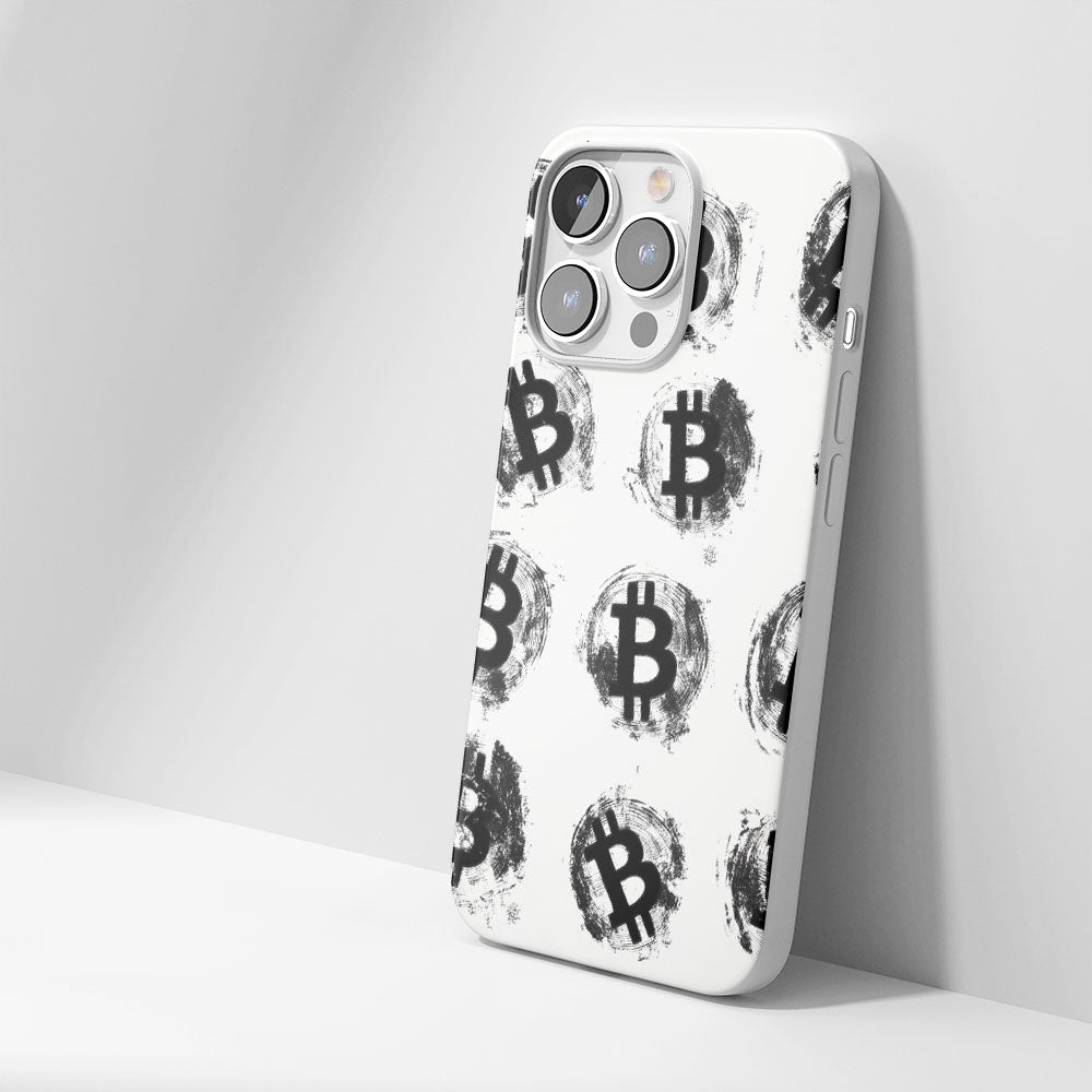 Latest 3rd-Generation Crystal Tough Glossy BTC (Bitcoin) iPhone Case