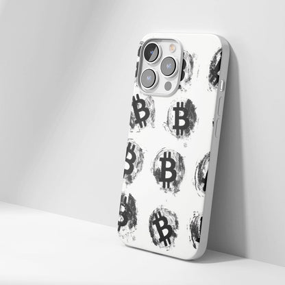 Latest 3rd-Generation Crystal Tough Glossy BTC (Bitcoin) iPhone Case