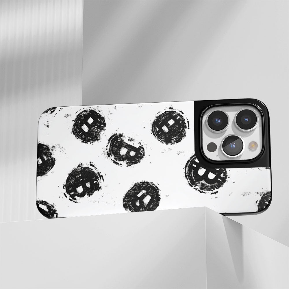 Industry-Level Tough Matte BTC (Bitcoin) iPhone Case