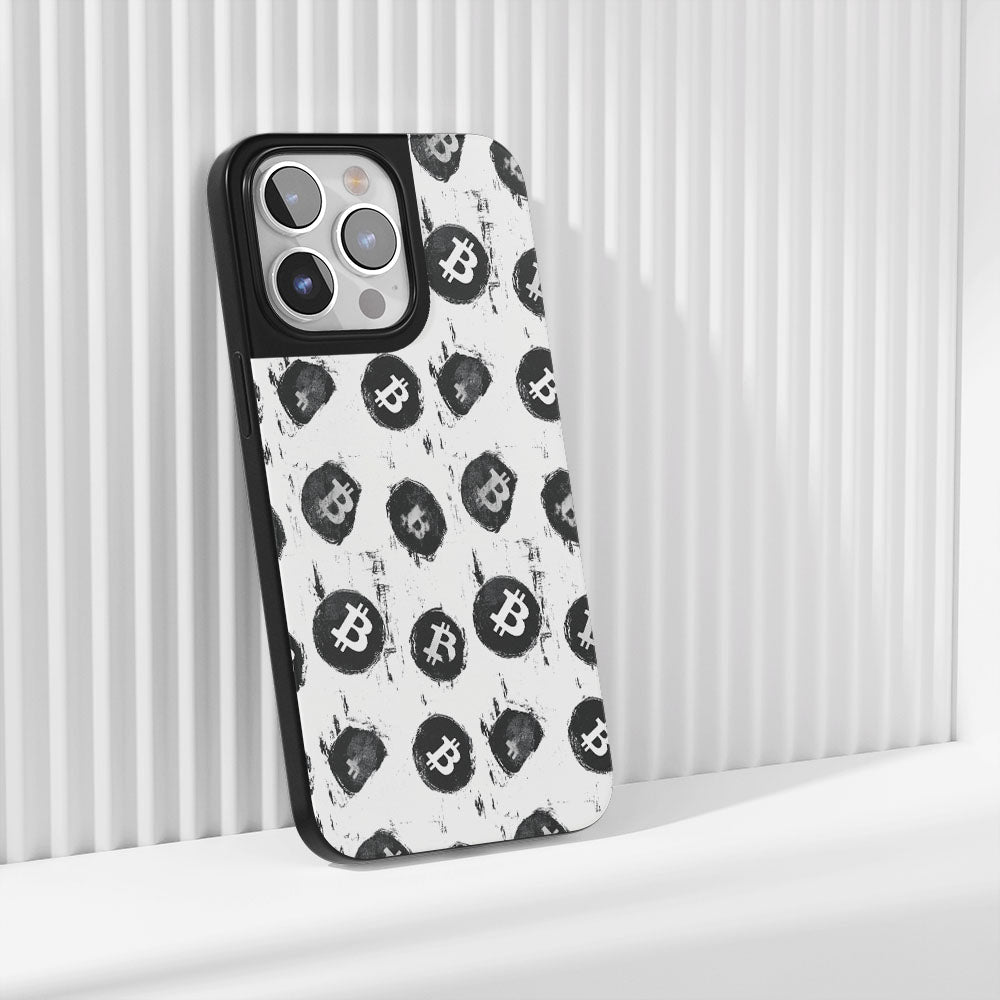 Industry-Level Tough Matte BTC (Bitcoin) iPhone Case