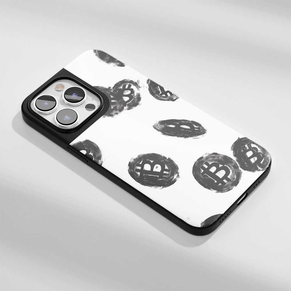 Industry-Level Tough Matte BTC (Bitcoin) iPhone Case