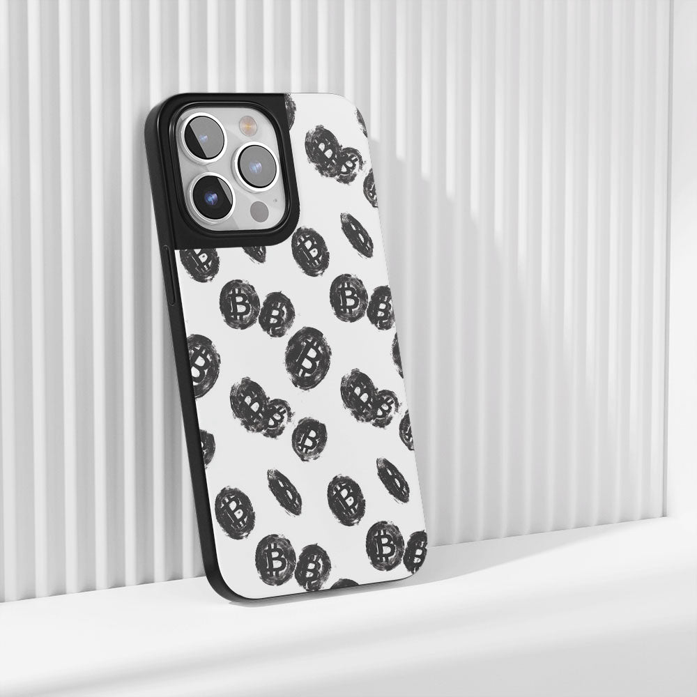 Industry-Level Tough Matte BTC (Bitcoin) iPhone Case