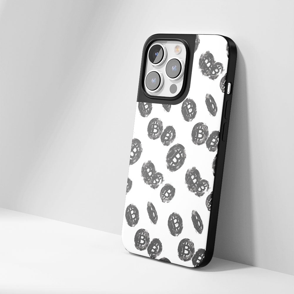 Industry-Level Tough Matte BTC (Bitcoin) iPhone Case