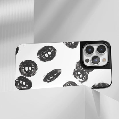 Industry-Level Tough Matte BTC (Bitcoin) iPhone Case