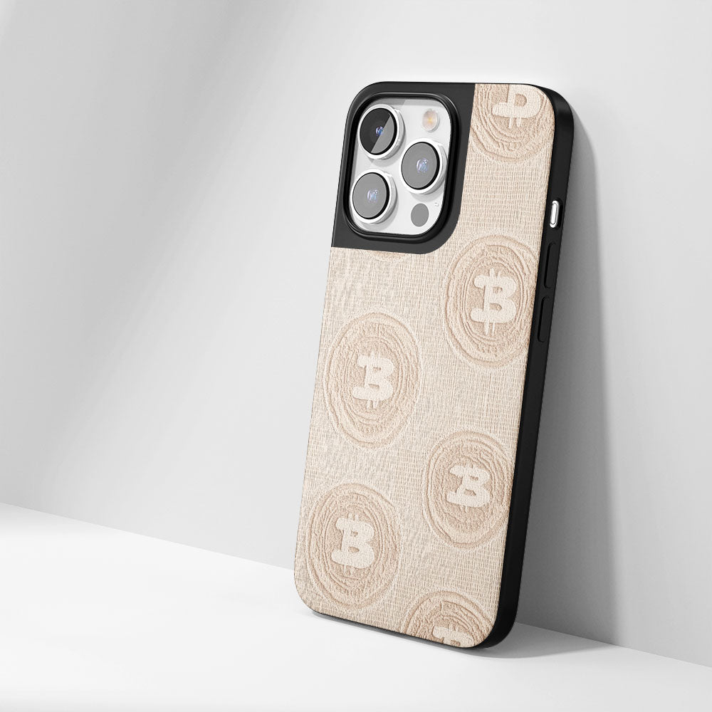 Industry-Level Tough Matte BTC (Bitcoin) iPhone Case