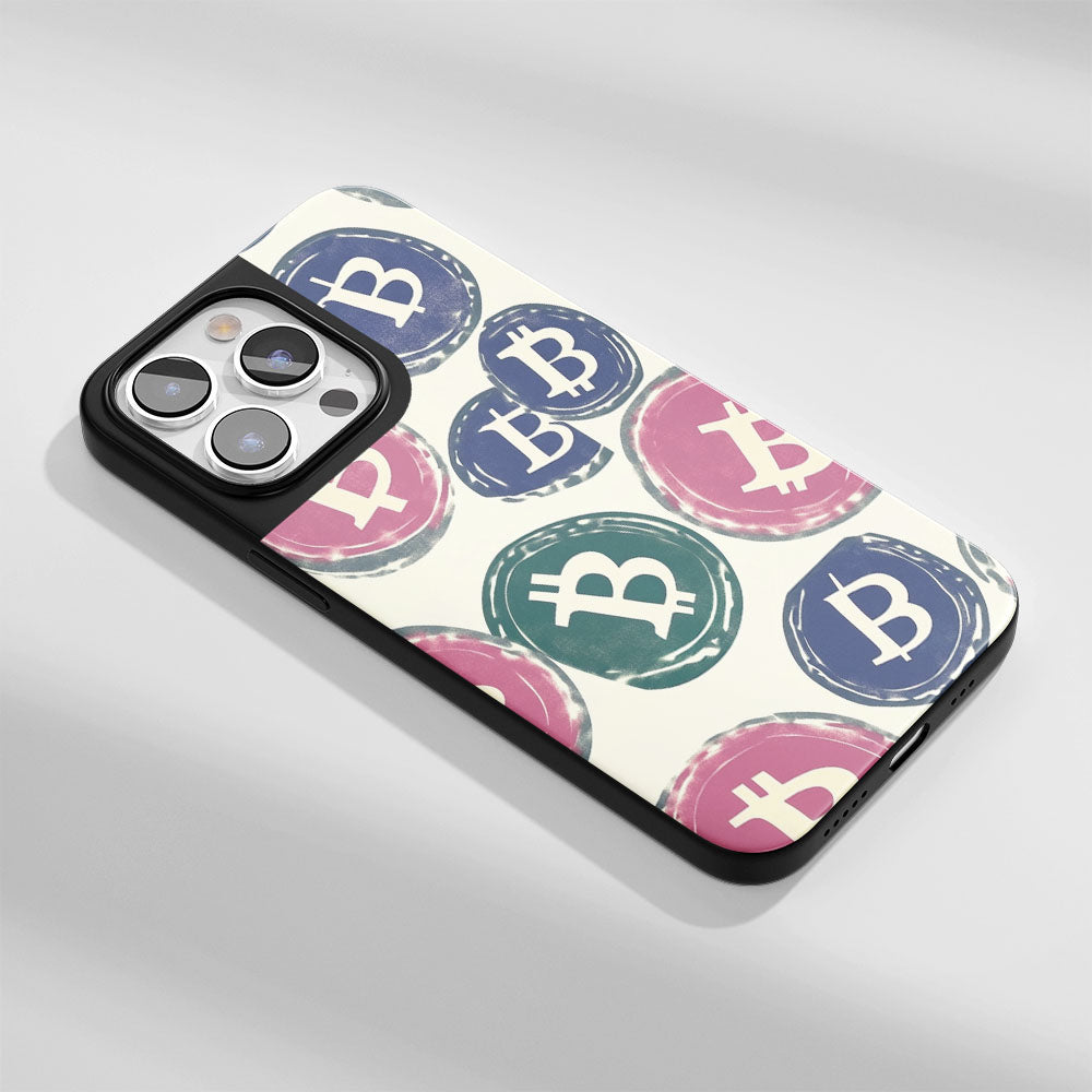 Industry-Level Tough Matte BTC (Bitcoin) iPhone Case