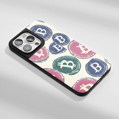 Industry-Level Tough Matte BTC (Bitcoin) iPhone Case