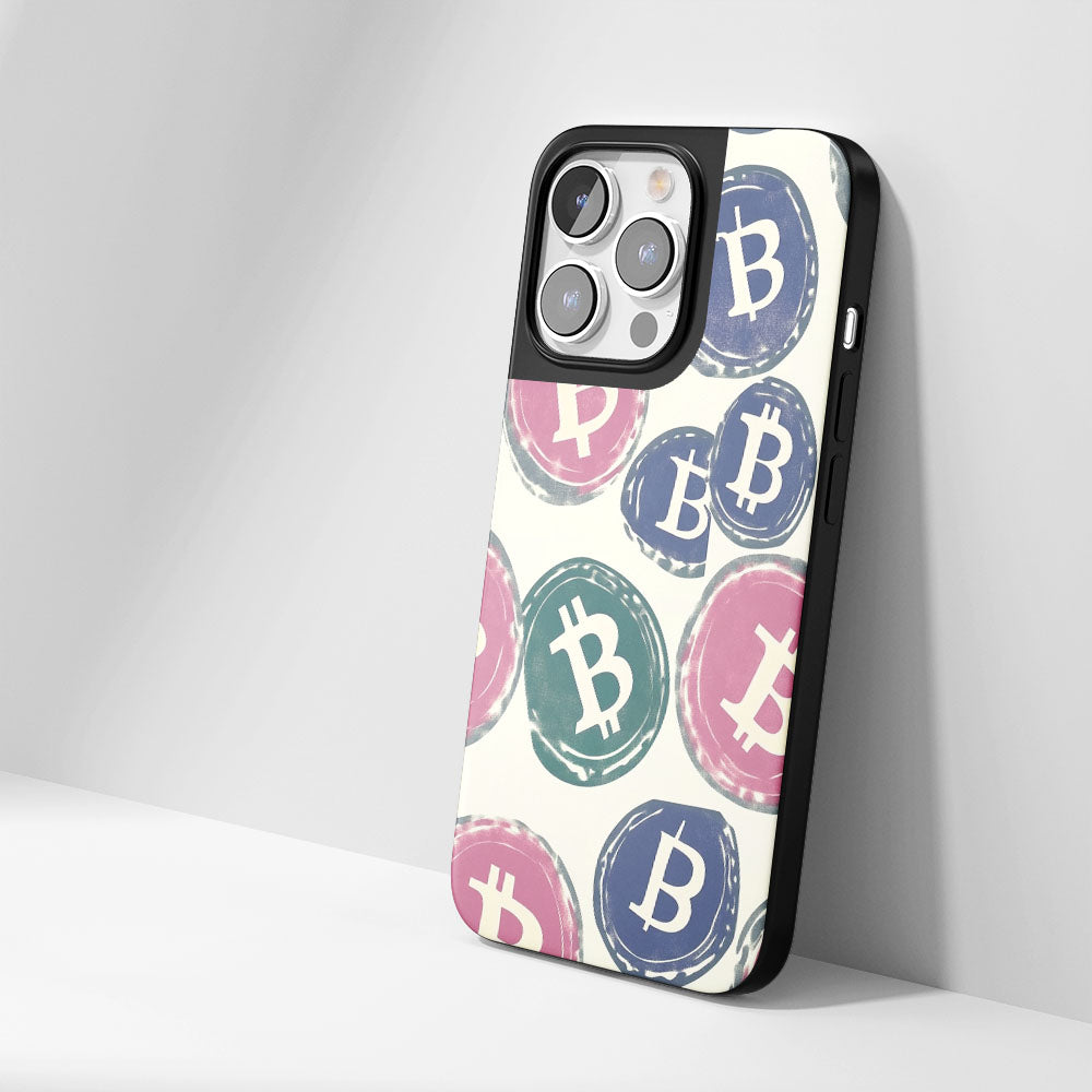 Industry-Level Tough Matte BTC (Bitcoin) iPhone Case