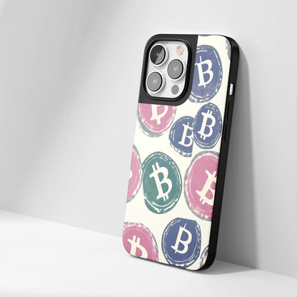 工業級堅韌霧面 BTC（比特幣）iPhone 手機殼