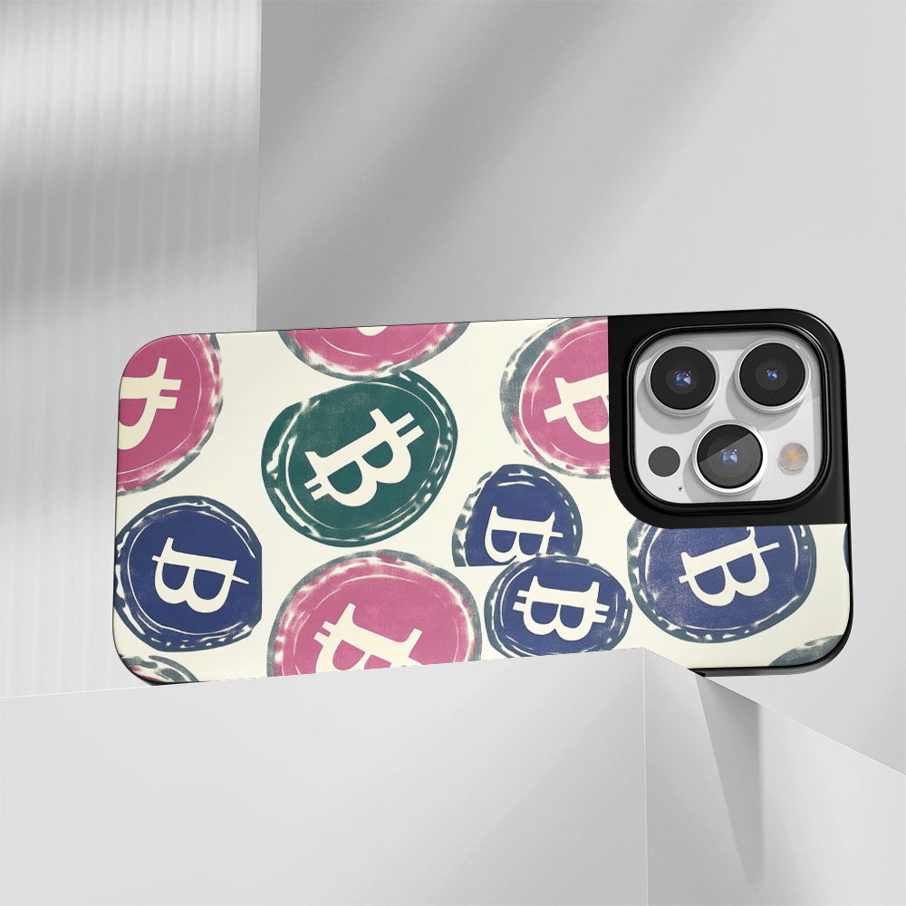 Industry-Level Tough Matte BTC (Bitcoin) iPhone Case