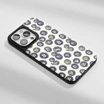 Industry-Level Tough Matte BTC (Bitcoin) iPhone Case