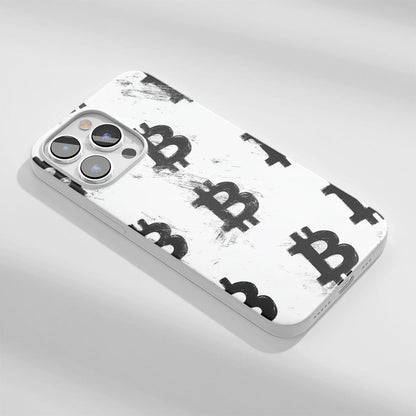 Latest 3rd-Generation Crystal Tough Glossy BTC (Bitcoin) iPhone Case