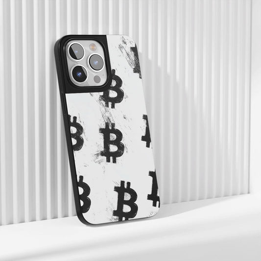 工業級堅韌霧面 BTC（比特幣）iPhone 手機殼