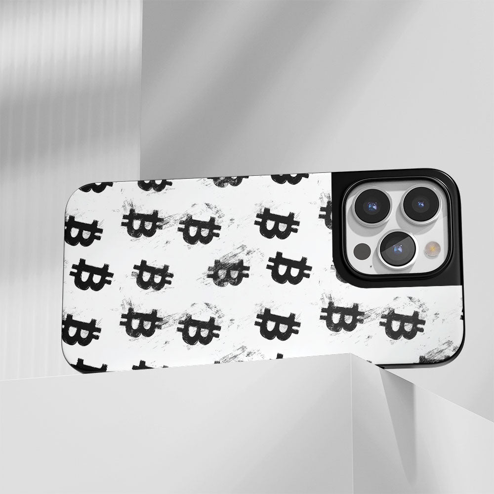 Industry-Level Tough Matte BTC (Bitcoin) iPhone Case