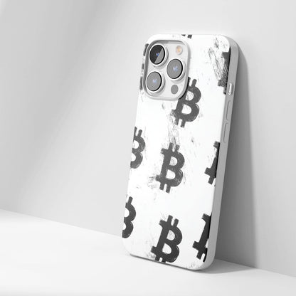 Latest 3rd-Generation Crystal Tough Glossy BTC (Bitcoin) iPhone Case