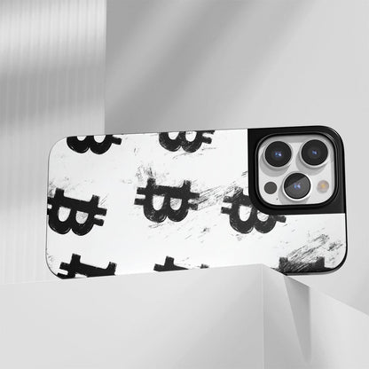 Industry-Level Tough Matte BTC (Bitcoin) iPhone Case