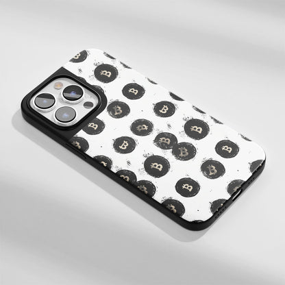 Industry-Level Tough Matte BTC (Bitcoin) iPhone Case