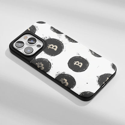 Industry-Level Tough Matte BTC (Bitcoin) iPhone Case