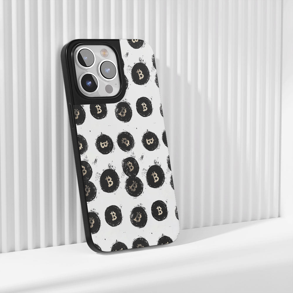 Industry-Level Tough Matte BTC (Bitcoin) iPhone Case