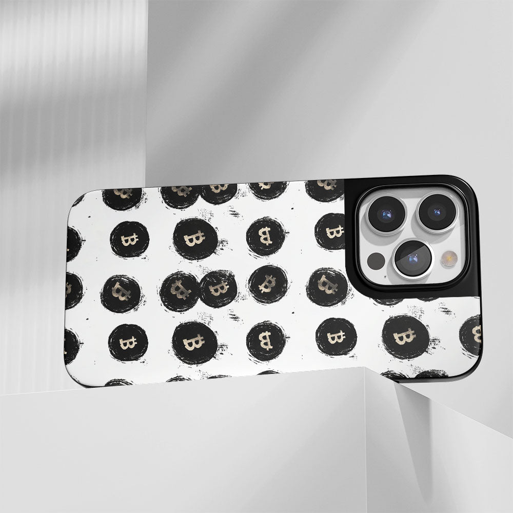 Industry-Level Tough Matte BTC (Bitcoin) iPhone Case