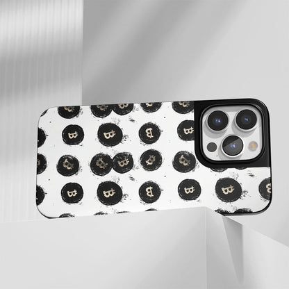 Industry-Level Tough Matte BTC (Bitcoin) iPhone Case