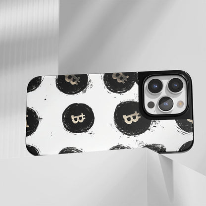 Industry-Level Tough Matte BTC (Bitcoin) iPhone Case