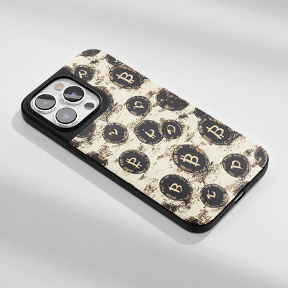 Industry-Level Tough Matte BTC (Bitcoin) iPhone Case