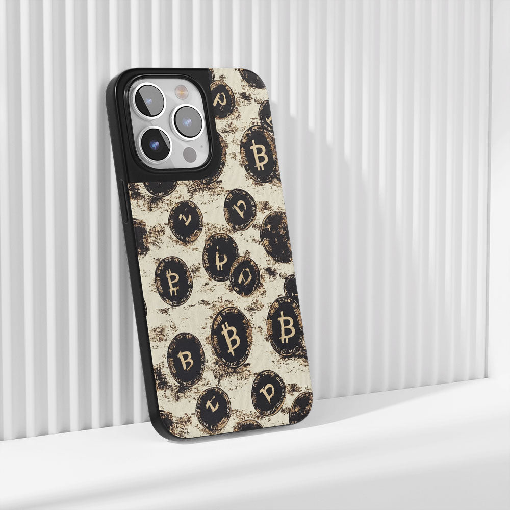 Industry-Level Tough Matte BTC (Bitcoin) iPhone Case