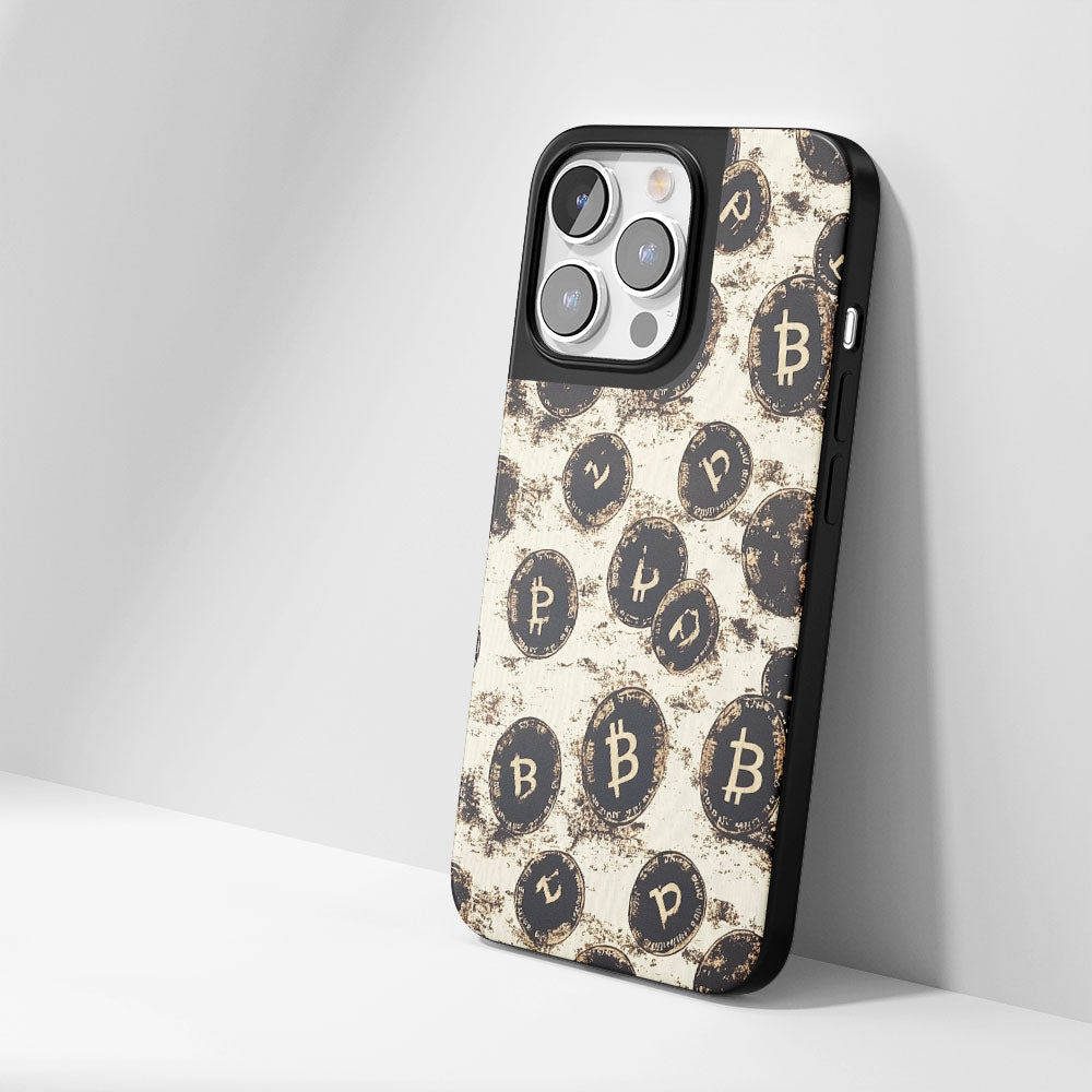 Industry-Level Tough Matte BTC (Bitcoin) iPhone Case