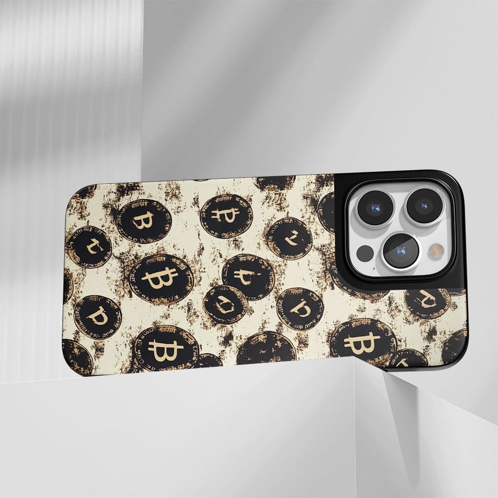 Industry-Level Tough Matte BTC (Bitcoin) iPhone Case