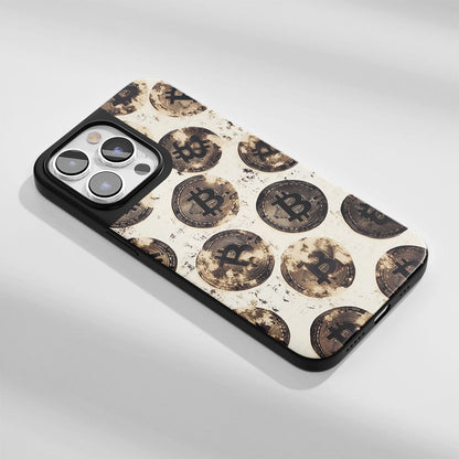 Industry-Level Tough Matte BTC (Bitcoin) iPhone Case