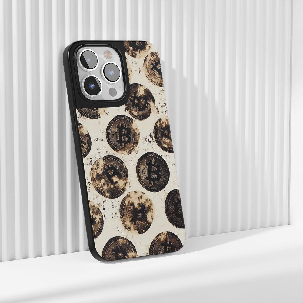 Industry-Level Tough Matte BTC (Bitcoin) iPhone Case