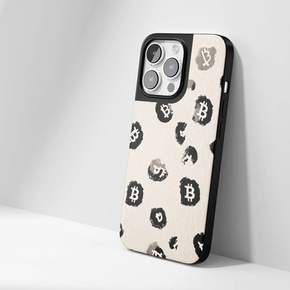 工業級堅韌霧面 BTC（比特幣）iPhone 手機殼